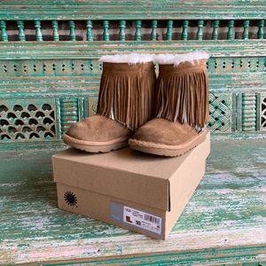 Girls Fringe Uggs